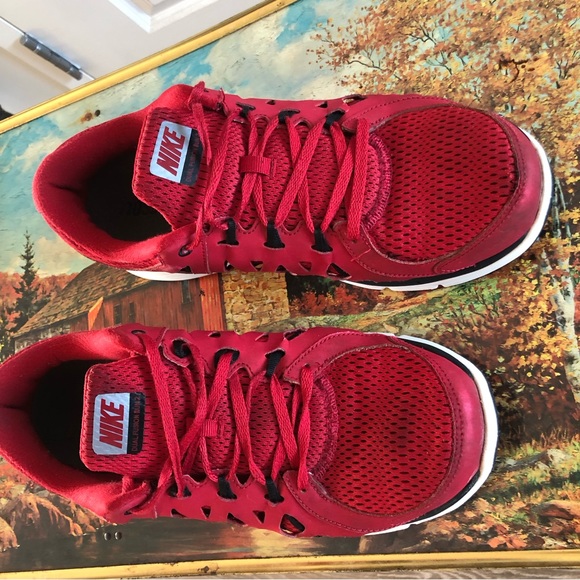 Nike Dual Fusion Run 2 'Gym Red' - Picture 3 of 8